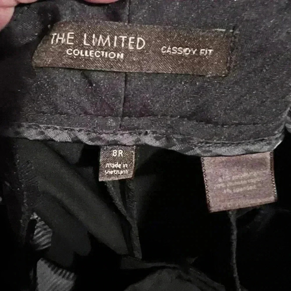 The Limited Collection Cassidy Fit Womens Sz 8R Black Dress Slacks - Picture 6 of 6